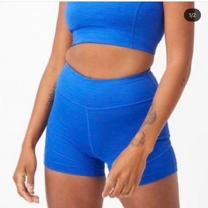 OV Royal Blue 3.5” Biker Shorts